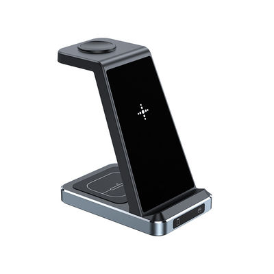 Goede prijs X2 3 in 1 Type C draadloos opladen telefoonhouder Dual Coil Officiële Samsung Fast Charger online