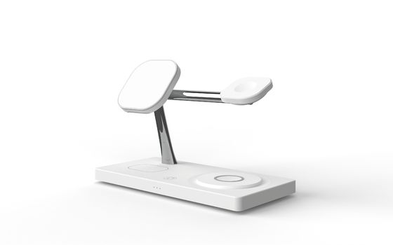 Goede prijs Airpods Samsung Sleek Metal Draadloos Charger Dual Draadloos Charging Pad 15W online