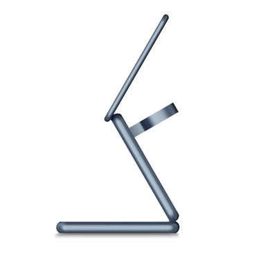 Opladen Aluminium metaal legering draadloos oplader voor Smart Watch