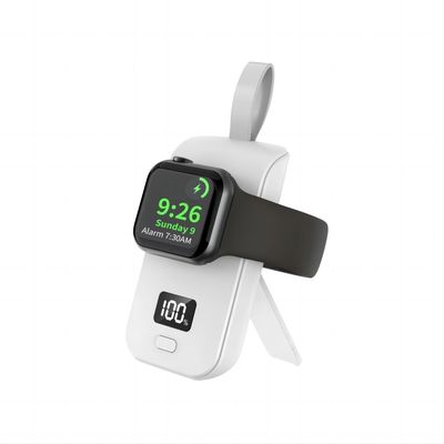 Goede prijs 2500mAh Power Bank Draadloos Charger Voor Iwatch Cable Charging iPhone Overlaadbescherming online