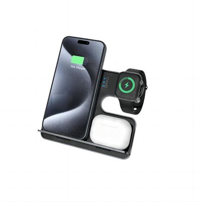 Goede prijs Afneembare rem Qi Standard 3in 1 draadloos opladen voor slimme apparaten online