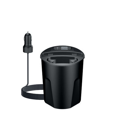 Goede prijs 15W Fast Charge Draadloos opladen Cup Car Charger Zwart Kleur Voor auto's online