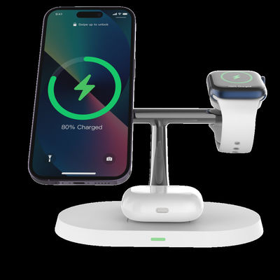 Goede prijs PD/QC draadloos oplader compatibel met Qi Smart Phone Airpod IWatch online