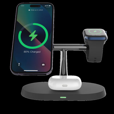 Goede prijs Magnetisch draadloos oplaadstation 3 in 1 met magnetisch iPhone / iWatch opladen online