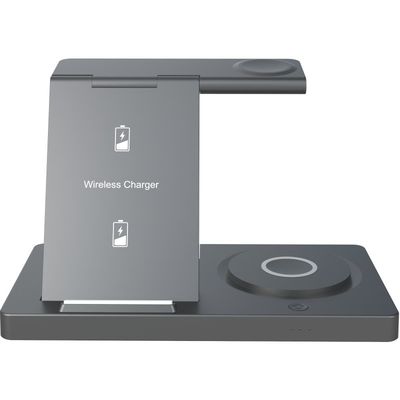 Goede prijs 1.5cm dik zwart en wit draagbare draadloze oplader met nachtlicht 2W Fast Charging online