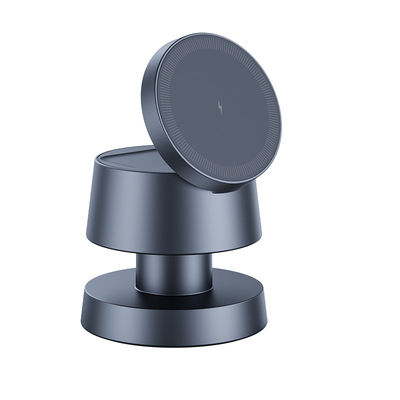 Goede prijs Type-C draagbare draadloze oplader met nachtlichtprestaties en zwart/roze kleur online