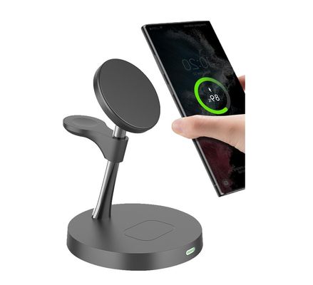 Goede prijs 3-in-1 Magnetic Wireless Charger with 15W Fast Charging Portable Travel Charger Supports iPhone 12/13/14/15/16 and Qi Standard online