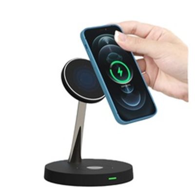 Goede prijs All In One Wireless Charger with 15W Magnetic Charging Built-in Phone Stand and ABS Zinc Alloy for iPhone 12-16 online
