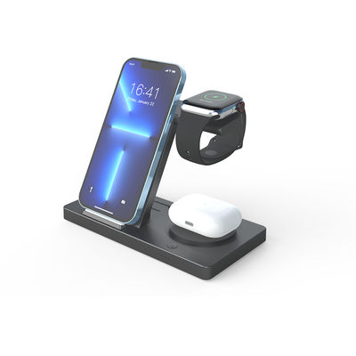 5 in 1 oplaadstation Airpods Iwatch Fast Charging Iphone met nachtlicht 2w