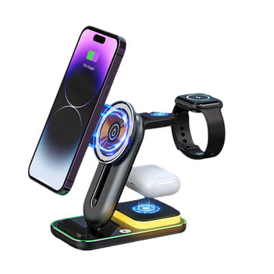 Goede prijs 5W 7W Magnetisch draadloos opladen Draadloos opladerhouder Meerdere telefoons Horloges online