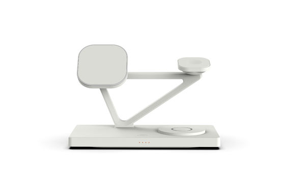 Goede prijs 15watt 360g compatibel 5 in 1 magnetisch draadloos oplader met nachtlicht 2w zwart en wit online