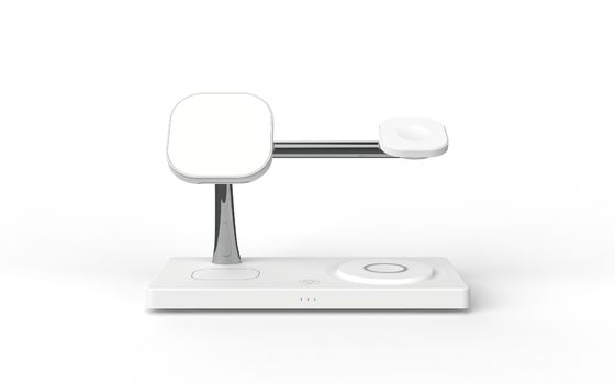 Snel magnetisch draadloos opladen nachtlicht 15w voor Airpods Iwatch Abs materiaal