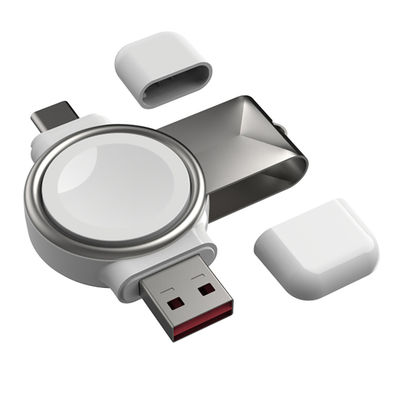 USB Type C Apple Watch draadloos oplader Draagbare Smart Charger 3W