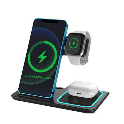 Smart Chip vouwbare reis draadloze oplader horizontale verticale draadloze oplader