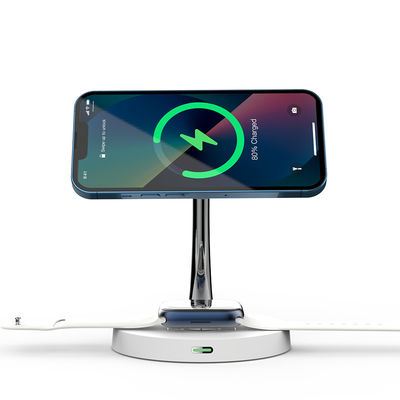 Goede prijs 4A 12V All-in-One draadloos oplader Telefoon horloge oortelefoon Magnetisch draadloos oplader online