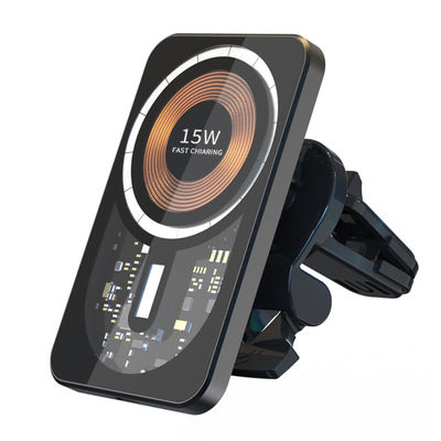 Goede prijs 15W Aluminiummagnetische telefoonhouder voor auto's online