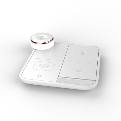 Goede prijs 4 in 1 draadloos oplader snelle draadloze oplader stand voor telefoon online