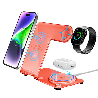 Goede prijs Stijlvolle hoge laaddoeltreffendheid PD/QC Metal Wireless 3 In 1 Charging Stand online