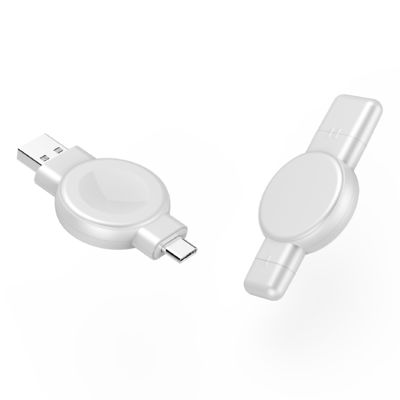 Goede prijs 20g draadloos Apple Samsung Watch Charger met 5V Input/Output Spanningsbescherming online