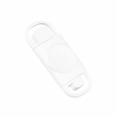 Lichte witte Apple Watch draadloze magnetische oplader 5V Invoerspanning