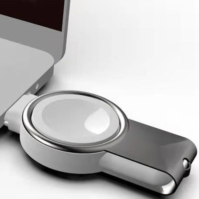 Goede prijs Compact wit Apple Watch draadloos oplader met USB-A/C interface online