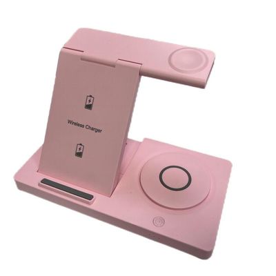 Goede prijs 15W vouwbaar draadloos oplaadstation in wit/zwart/groen/paars/roze voor het opladen van horloges 3W Uitgang 5W/7.5W/10W/15W online