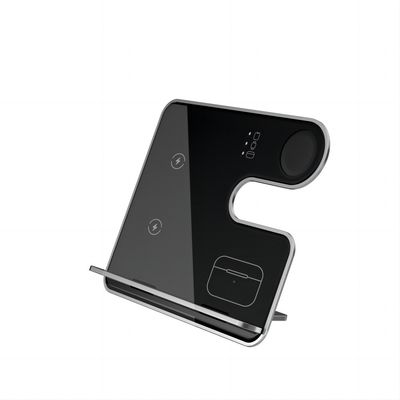 Goede prijs 15W snelle draadloze oplaadbeugel voor Apple Samsung Qi Phones Airpod en iWatch online