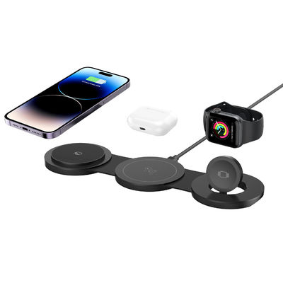 Goede prijs Opvouwbaar magnetisch draadloos oplader voor mobiele telefoon 2W/3W/5W/7.5W/10W/15W online