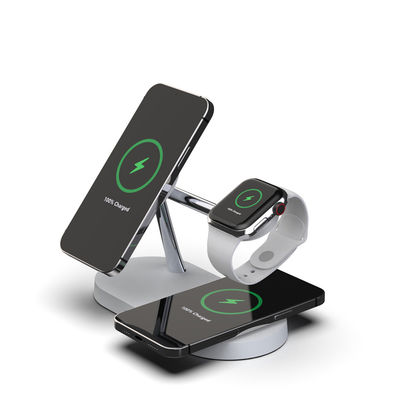 Goede prijs 3W Oordoplader 5 in 1 Magnetisch draadloos oplader met USB-uitgang CE/FCC/RoHS goedgekeurd online