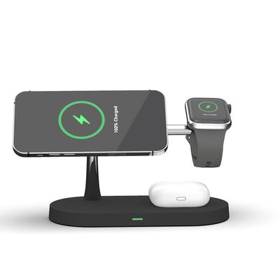 Veelzijdig 15W 5 in 1 draadloos oplaadstation met USB A-uitgang