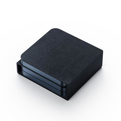 Goede prijs Opvouwbare draadloze oplader met aluminium frame en siliconen pad voor Airpods en Apple Watch online