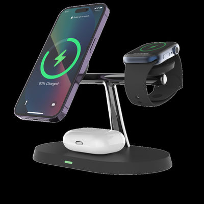 Goede prijs Veilig en 3-in-1 Magnetisch Multifunktioneel Draadloos Oplaadstation met 8 mm oplaadafstand online