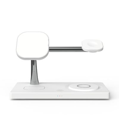 Goede prijs Wit en zwart All-in-1 magnetisch draadloos oplader ondersteunt PD&QC3.0 online