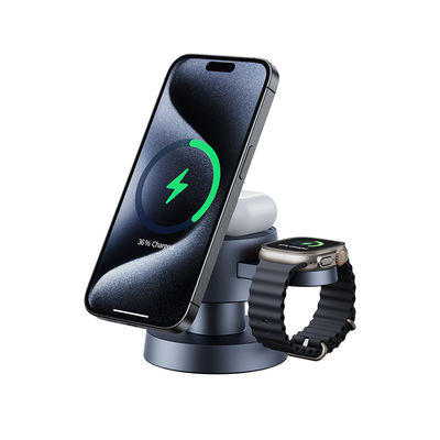 Goede prijs Nieuw ontwerp draadloos oplaadstation met nachtlamp voor iPhone Airpods en IWatch online