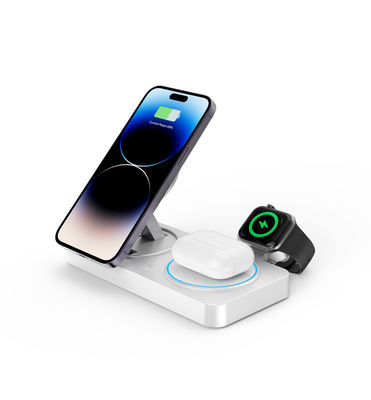 Goede prijs Type C-interface draadloos oplader met 15W mobiele telefoon Uitgang Multifunctioneel ondersteunt Apple opladen ABS PC materiaal online