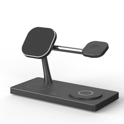Goede prijs 15W all-in-one draadloos oplader met werkfrequentie 110-205KHz ABS zinklegering online