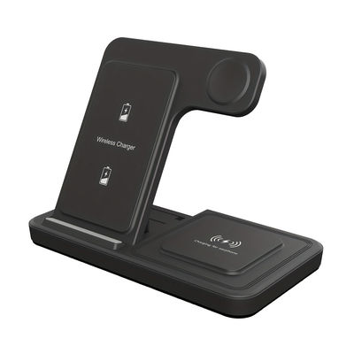 Goede prijs ABS 3 in 1 snel opvouwbaar draadloos oplader met een laadvermogen van 75% en een inslag van 9V/3A online