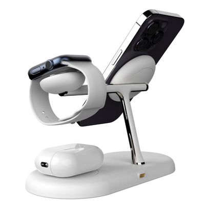 T256 Magnetisch draadloos oplader met LED-nachtlicht en touch-switch Oplaadafstand 8 mm