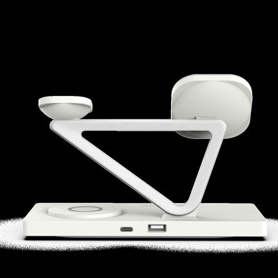 Goede prijs Aluminiumlegering ABS Inductie draadloos oplaadpad Magnetische oplader Uitgang 5W 7.5W 10W 15W Max Compact en duurzaam ontwerp online