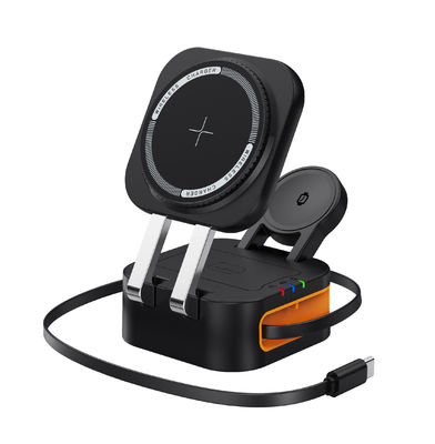 Goede prijs Zwart en wit 2-6 mm Sensor Afstand Magnetische draadloze oplader Werkfrequentie 110-205khz online