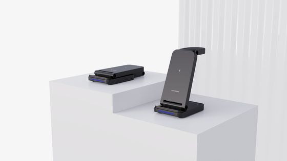 Goede prijs Opvouwbare ABS-metalen S90-oplader voor mobiele telefoons met licht voor Apple- en Samsung-producten 9V-2A 5V-3A online