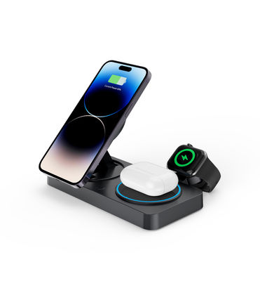 2025 Y388 Timess Efficiënt Draadloos Sneloplader 15W/10W Ondersteuning Apple And Sansung Producten Zink Draadloos Oplader