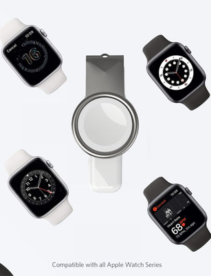 2025 Nieuwe T304-A Zink draadloze oplader ondersteuning opladen Apple And Samsung producten Dual Interface horloge oplader