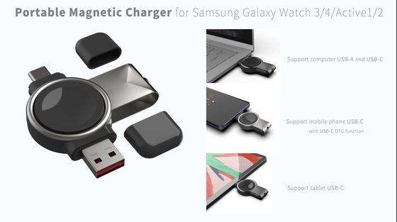 2025 Nieuwe T304-S Timess Efficiënt Draadloos Charger Ondersteuning Apple En Samsung Peoducts Zine Dual Interface Charger