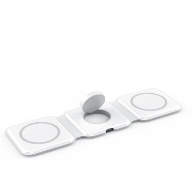 Goede prijs 2025 Nieuwe W07C draadloze oplader 15W Type-C Port Magnetische mini-oplader ondersteuning Iwatches And Airpods online