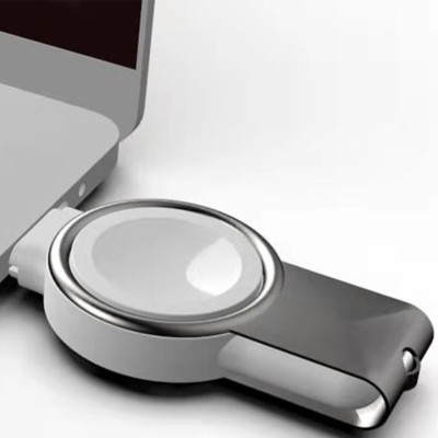 Goede prijs T304-A Dual Plug 2 In 1 Watch Charger ABS 3W For Charging Apple Watch online