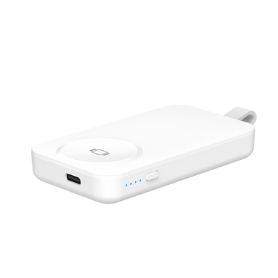 Goede prijs X556 2-in-1 Draadloze Oplader Ondersteunt 2500mAh Powerbank Gemakkelijk Mee Te Nemen Voor Apple Oplader online