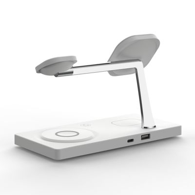 Goede prijs T218 Stand Oplader Magnetische Draadloze Oplader Multifunctionele Horlogestandaard online