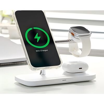 Goede prijs QI2 Magnetische Draadloze Oplader 3 in 1 universele qi2 alles-in-één draadloze oplader fabriek Online