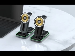 Timess A8 draadloze telefoonhouder 4 in 1 Magnetische draadloze oplader voor telefoon